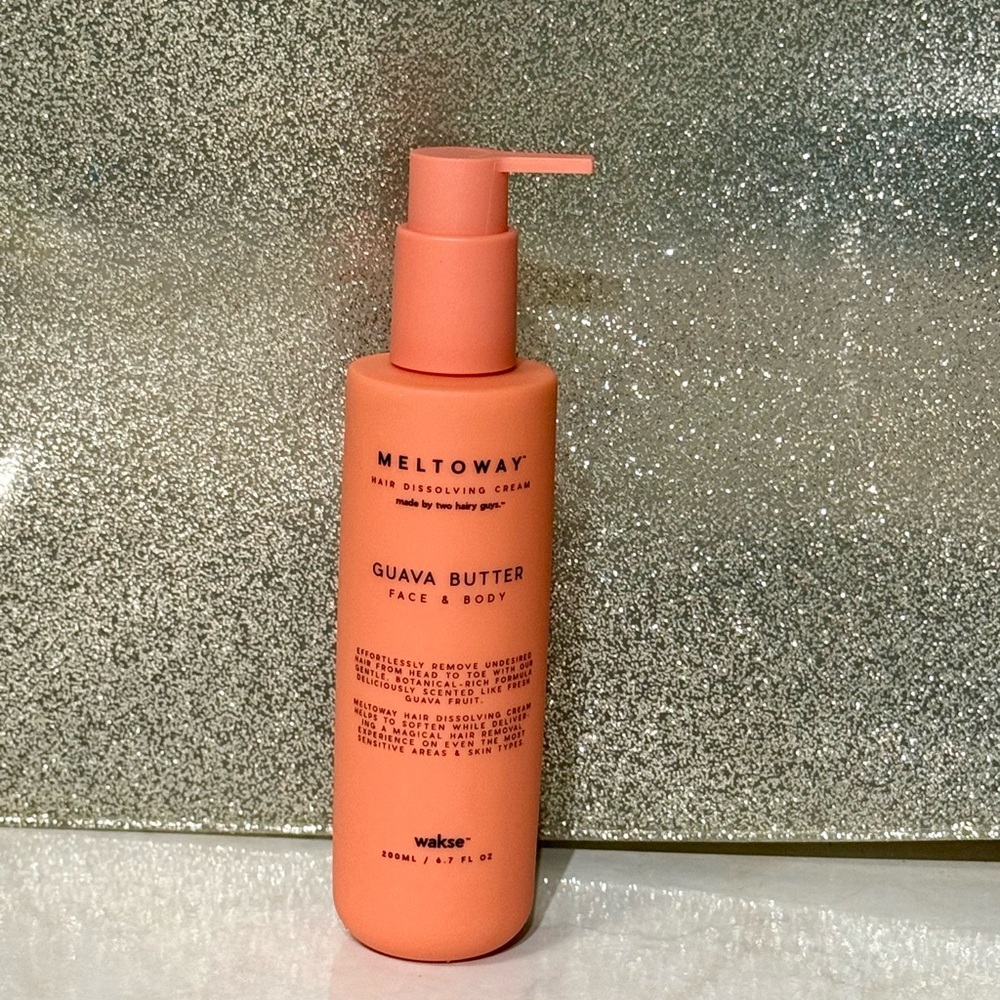 5 for $25 item 🌺 Meltoway Guava Butter Face & Body Hair Dissolving Cream